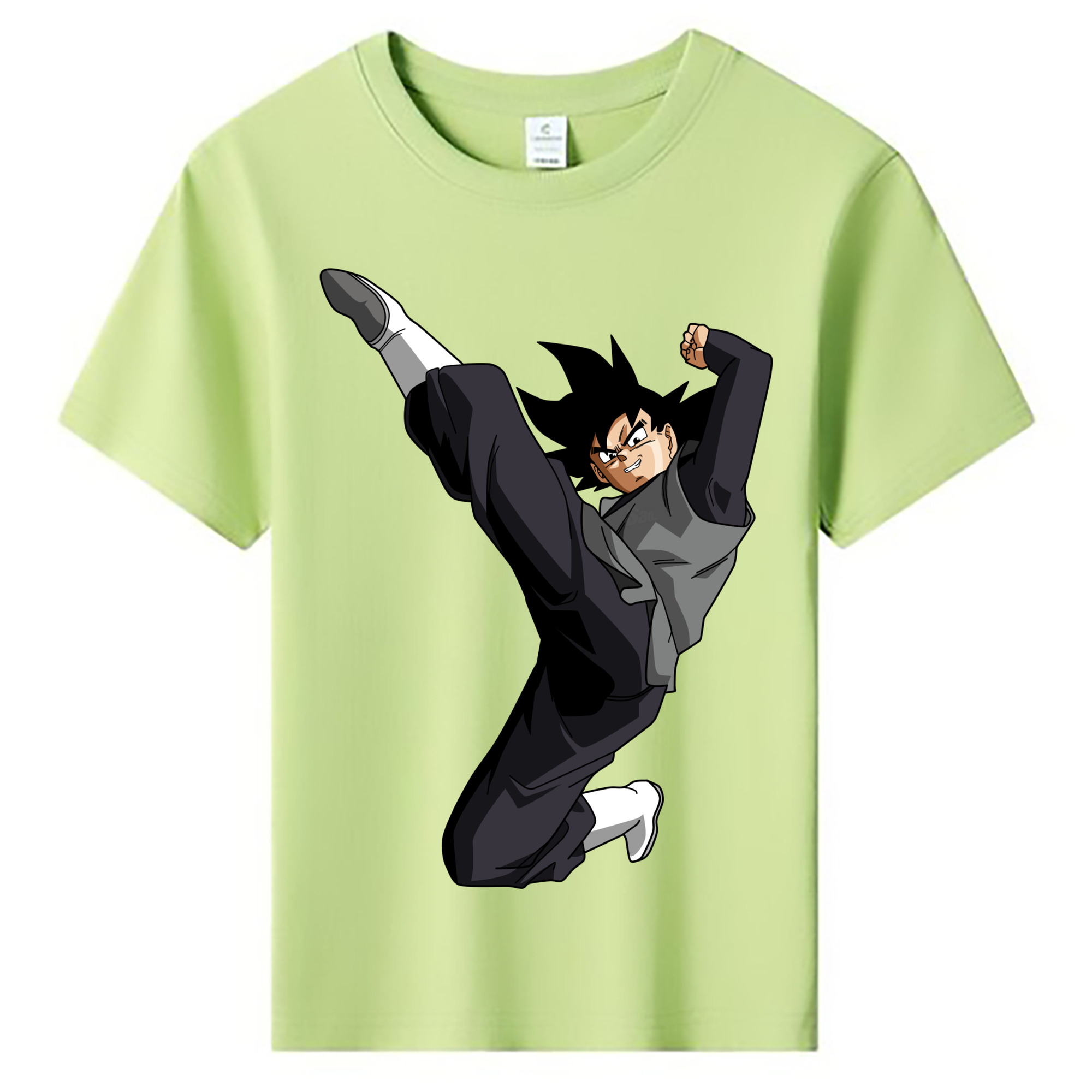 （画像用） ドラゴンボール ベジータ四世（Bejīta Yonsei）DRAGON BALL Vegeta IV 綿100％キッズTシャツ（フロントプリント）